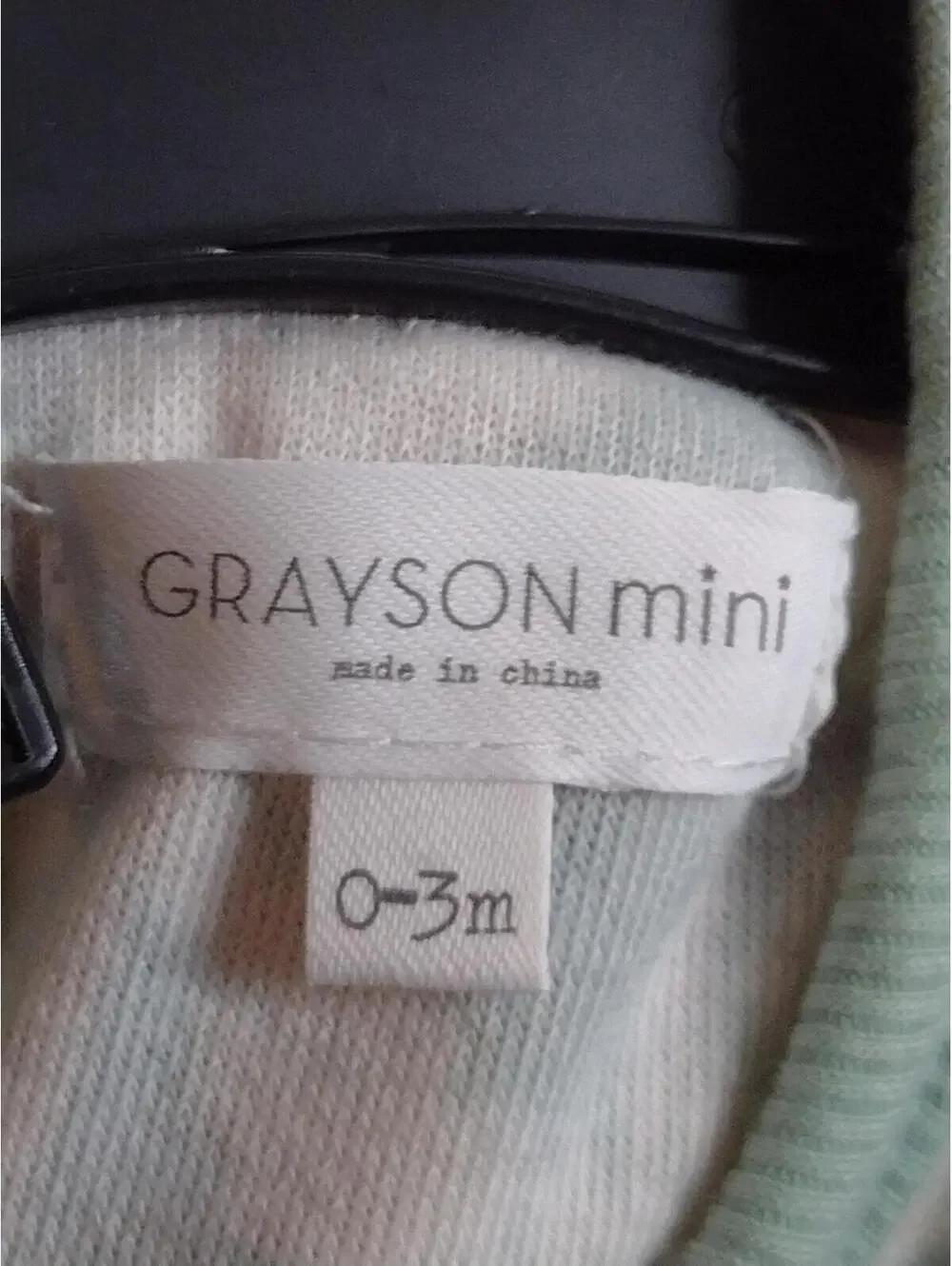 NWT Set of 2 Baby Rompers in Mint Green and Tie-Dye Size 0-3M